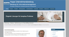 Desktop Screenshot of hoppe-net.de